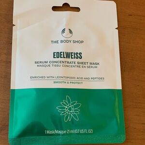 The Body Shop Edelweiss Serum Sheet Mask